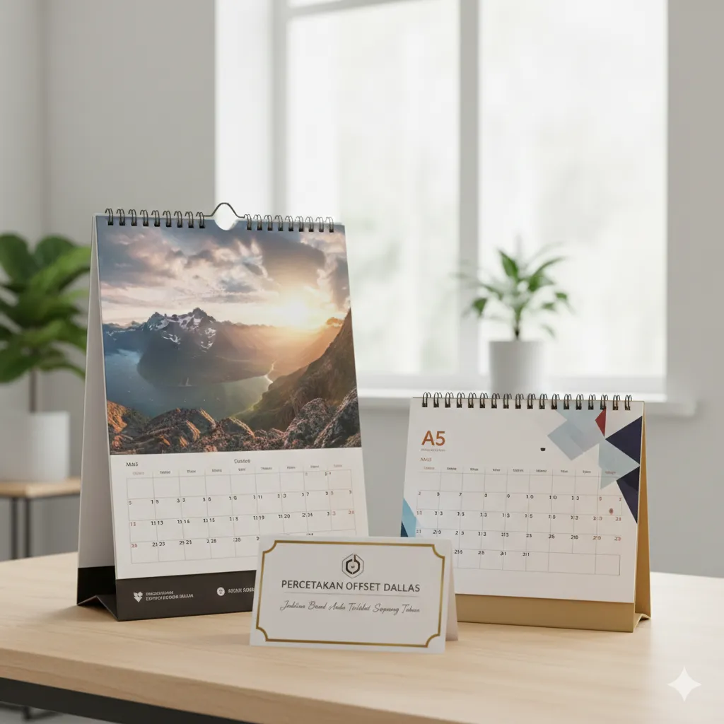 Kalender - Produk Percetakan Dallas Kediri